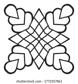 Mandala. Vintage indian decorative elements