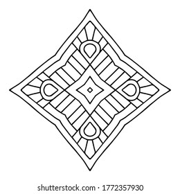 Mandala. Vintage indian decorative elements