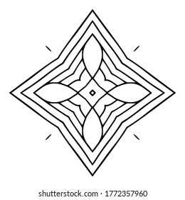 Mandala. Vintage indian decorative elements