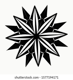 Mandala vintage luxury decorative design. Vector Mandala, mehndi tracery wheel design. Ethnic ornaments, colorful doodle symmetry textures. Meditation: Hopefully the traditional spiritual of my people