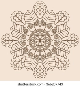 Mandala. Vintage Round Ornament Pattern. Decorative element for any kind of design. 