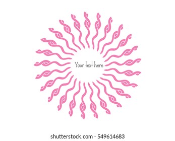 Mandala vintage template card in arabic and indian, islam and ottoman, turkish, asian style for brochure, flyer, greeting, invitation card, cover.