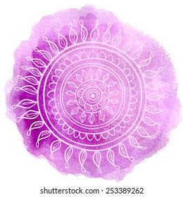 Mandala violet
