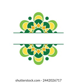 Mandala Wedding Design For Celebrate Moment
