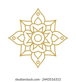 Mandala Wedding Design Ornament Decorative