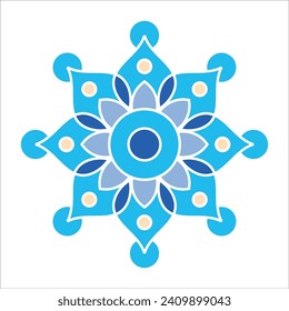 Mandala Wedding Ornament Vector Design