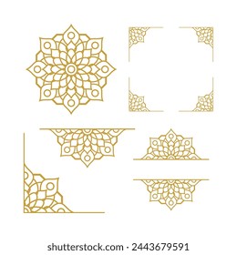 Mandala Hochzeitsset Kollektion Design