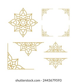 Mandala Wedding Set Collection Design