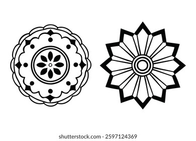 mandala-coloring-pages, this is a editable file.