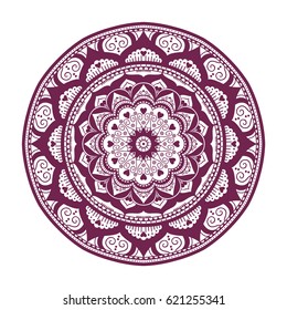 Mandala.Ethnic round ornament. Vector art