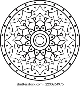 Mandala, mandala design, mandala vektorkunst arbeit