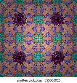 Mandalas background. Colorful. Doodles. Vector illustration texture. Radial gradient shape.