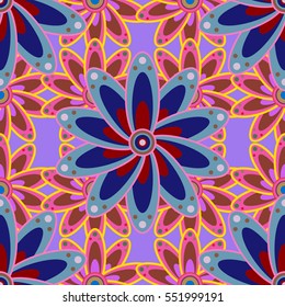 Mandalas background. Colorful elements. vector illustration texture.