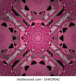 Mandalas background. Colorful elements. Vector illustration texture.