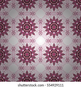 Mandalas background. Colorful elements. Vector illustration texture.