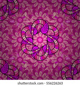 Mandalas background. Colorful elements. vector illustration texture. Radial gradient shape.