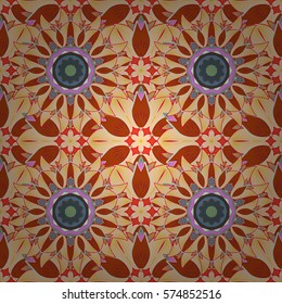 Mandalas background. Colorful elements. vector illustration texture.