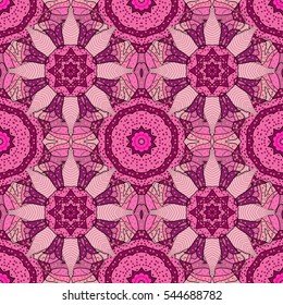 Mandalas background. Vector illustration texture. Colorful elements.