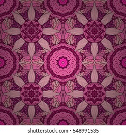 Mandalas background. Vector illustration texture. Colorful elements. Radial gradient shape.