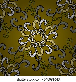 Mandalas background. Vector illustration texture. Colorful elements. Radial gradient shape.