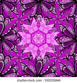 Mandalas background. vector illustration texture. Colorful elements.