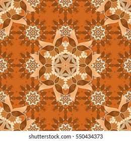 Mandalas background. vector illustration texture. Colorful elements.
