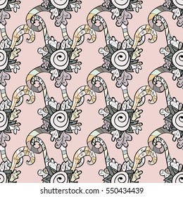 Mandalas background. vector illustration texture. Colorful elements.