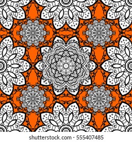 Mandalas background. Vector illustration texture. Colorful elements.