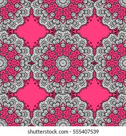 Mandalas background. Vector illustration texture. Colorful elements.