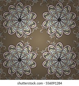 Mandalas background. vector illustration texture. Colorful elements. Radial gradient shadow.