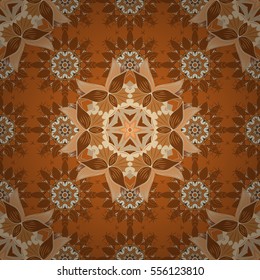 Mandalas background. vector illustration texture. Colorful elements. Radial gradient shadow.