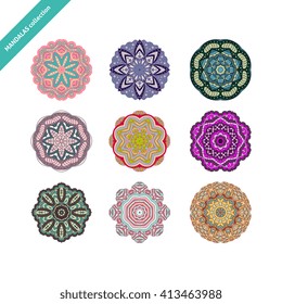 Mandalas collection. Decorative element.