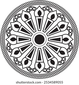 Mandalas for coloring book. Decorative ornaments. Flower shape. Oriental vector, Anti-stress therapy patterns. 