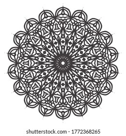 Mandalas for coloring book. Decorative round ornaments. Unusual flower shape. Oriental vector, Anti-stress therapy patterns. Weave design elements. Yoga logos Vector.
