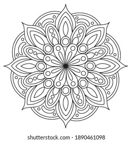 Laser Cutting Mandala Stock Vector (Royalty Free) 1133792951