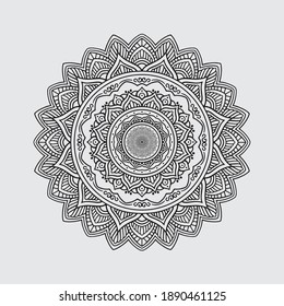 Mandalas for coloring book. Decorative round ornaments. Unusual flower shape. Oriental vector, Mandala patterns. Weave design elements. Yoga logos Vector.