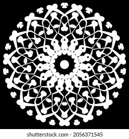 Mandalas for coloring book. Decorative round ornaments. Unusual flower shape. Oriental vector, Anti-stress therapy patterns. Weave design elements. Yoga logos Vector.