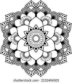 Mandalas for coloring book. Decorative round ornaments. Unusual flower shape. Vector, Anti-stress therapy patterns.