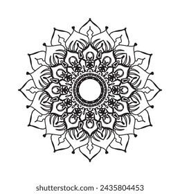 Mandalas for coloring book. Decorative round ornaments.