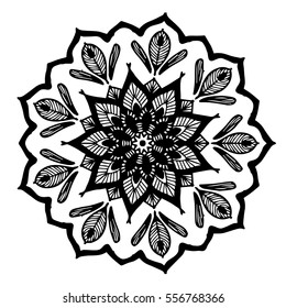 Mandalas for coloring book. Decorative round ornaments. Unusual flower shape. Oriental vector, Anti-stress therapy patterns. Weave design elements. Yoga logos,