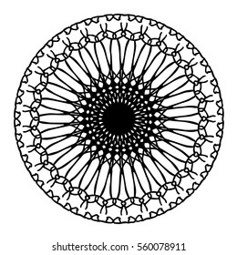 Mandalas for coloring book. Decorative round ornaments. Unusual flower shape. Oriental vector, Anti-stress therapy patterns. Weave design elements. Yoga logos Vector,