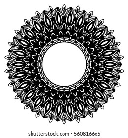 Mandalas for coloring book. Decorative round ornaments. Unusual flower shape. Oriental vector, Anti-stress therapy patterns. Weave design elements. Yoga logos Vector,