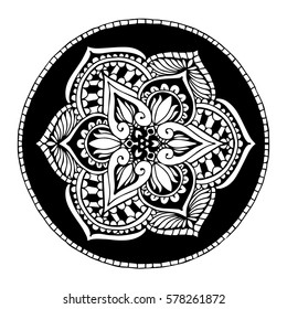 Mandalas for coloring book. Decorative round ornaments. Unusual flower shape. Oriental vector, Anti-stress therapy patterns. Weave design elements. Yoga logos Vector.