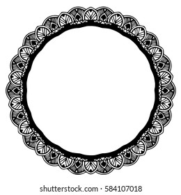 Mandalas for coloring book. Decorative round ornaments. Unusual flower shape. Oriental vector, Anti-stress therapy patterns. Weave design elements. Yoga logos Vector,