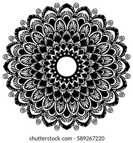 Mandalas for coloring book. Decorative round ornaments. Unusual flower shape. Oriental vector, Anti-stress therapy patterns. Weave design elements. Yoga logos Vector.
