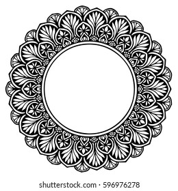 Mandalas for coloring book. Decorative round ornaments. Unusual flower shape. Oriental vector, Anti-stress therapy patterns. Weave design elements. Yoga logos Vector.