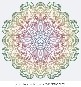 Mandalas for coloring book. Oriental pattern, vector illustration. mandala for Henna, Mehndi, tattoo.