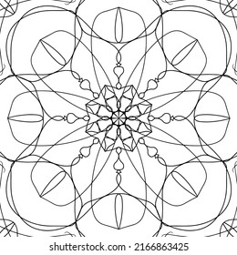 Mandalas coloring book, oriental therapy, outline mandala coloring page, decorative round ornament, anti stress therapy, 

pattern weave design