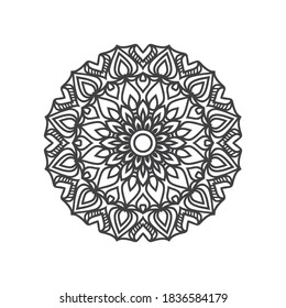Mandalas for coloring books. Decorative round ornaments. Unusual flower shape. Oriental vector, weave design elements vector eps 10