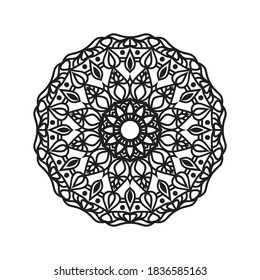 Mandalas for coloring books. Decorative round ornaments. Unusual flower shape. Oriental vector, weave design elements vector eps 10